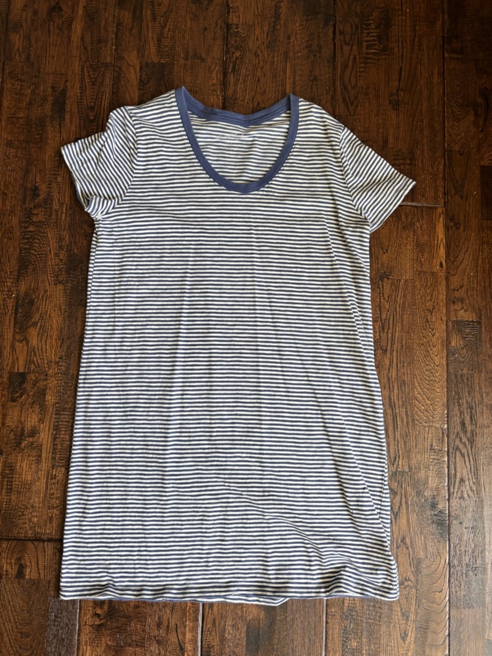 Universal threads women’s pin striped cotton tshirt dress